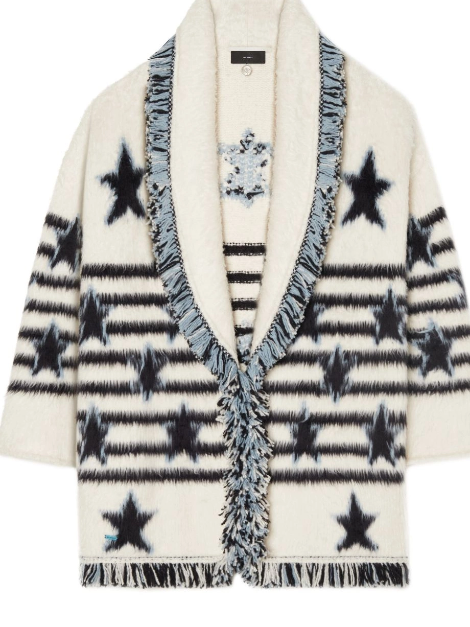 Affordable The By Stars jacquard cardigan Alanui Women 0823